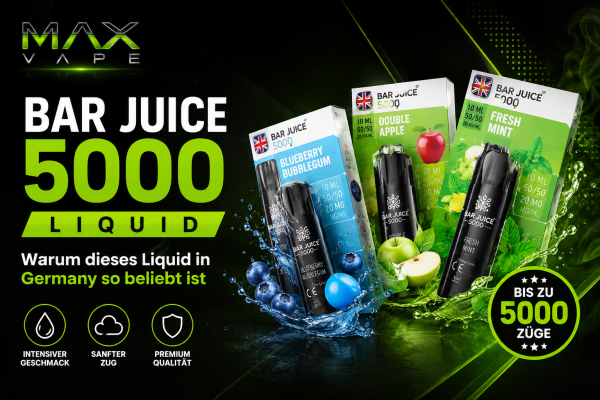 Bar Juice 5000 Liquid: Warum dieses Liquid in Germany so beliebt ist  - Bar Juice 5000 Liquid: Warum dieses Liquid in Germany so beliebt ist 
