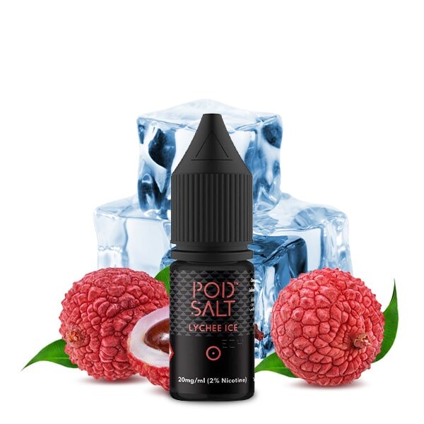 POD SALT Lychee Ice Nikotinsalz Liquid 10ml - Nikotinmenge: 20mg