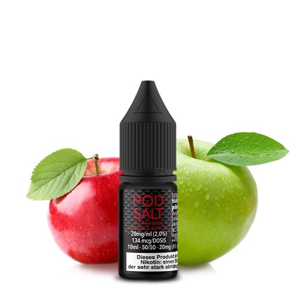 POD SALT Double Apple  Nikotinsalz Liquid 10ml - Nikotinmenge: 20mg