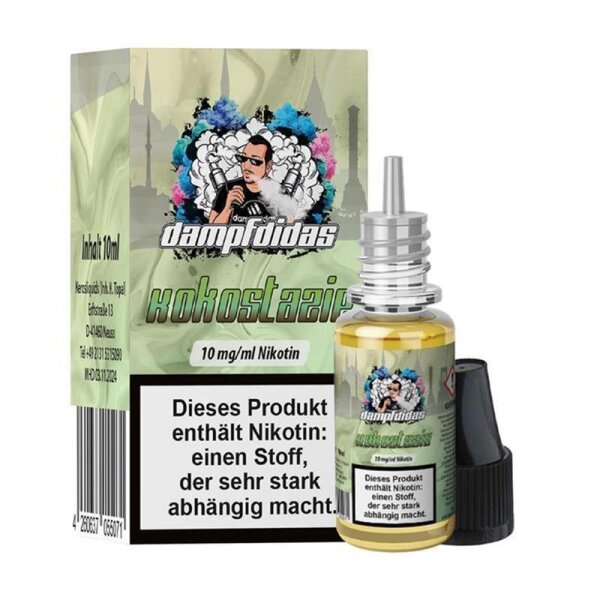 DAMPFDIDAS Kokostazie Nikotinsalz Liquid 10 ml (SB)