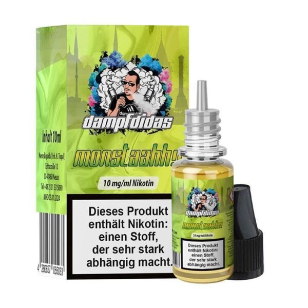 DAMPFDIDAS Monstaahh Nikotinsalz Liquid 10 ml (SB)