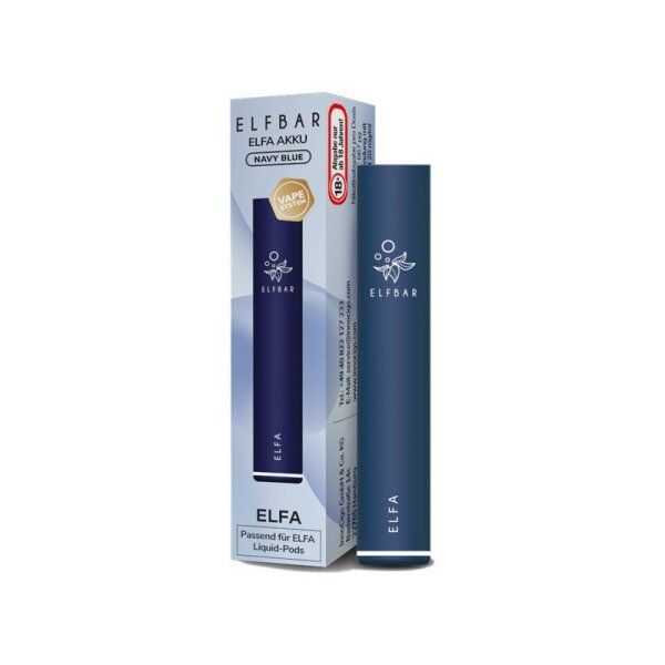 Elf Bar Elfa - 500mAh Akku (Basisgerät) Navy Blue