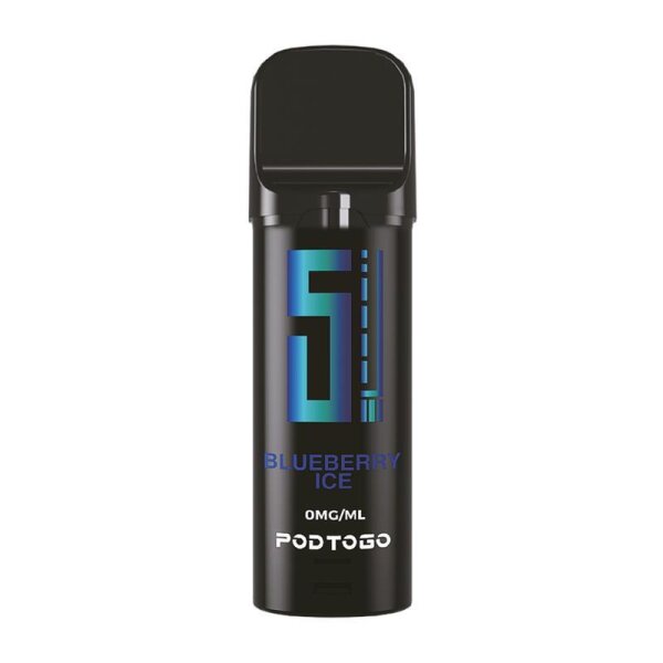 5 EL - Pod2Go Prefilled Pod  Blueberry Ice 0 mg/ml