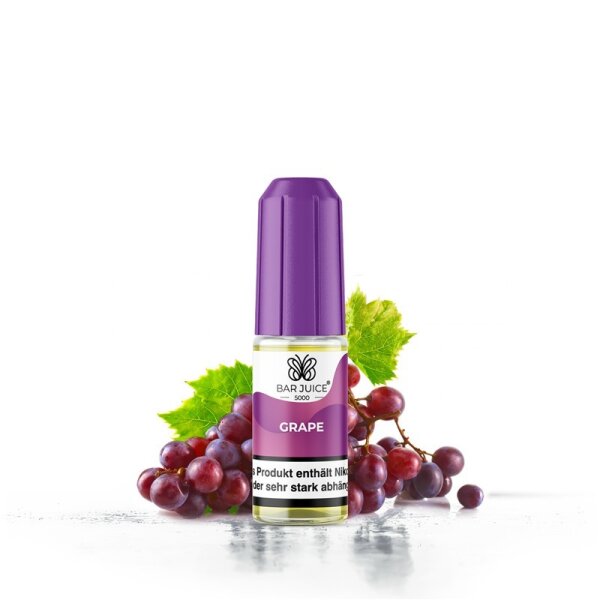 Bar Juice 5000 NicSalt Liquid 10 ml Grape 20 MG