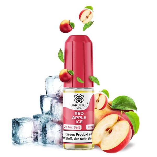 Bar Juice 5000 NicSalt Liquid 10 ml Red Apple Ice 20 MG