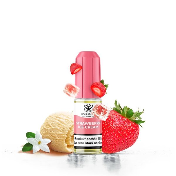 Bar Juice 5000 NicSalt Liquid 10 ml Strawberry Ice Cream...