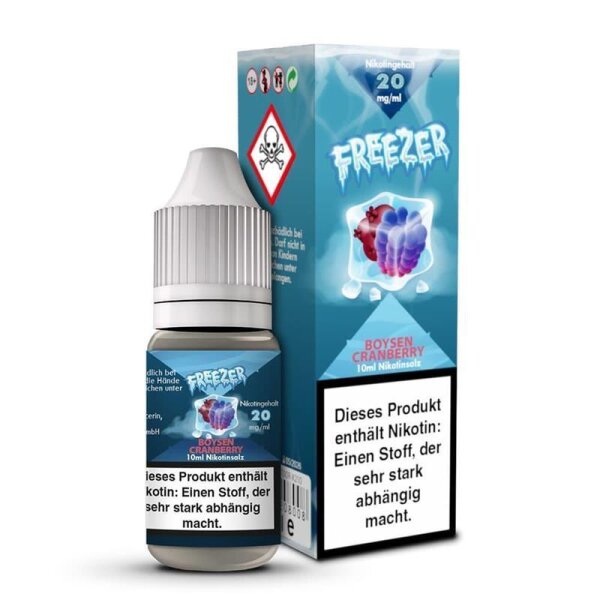 Freezer - Boysen Cranberry 10 ml NicSalt Liquid