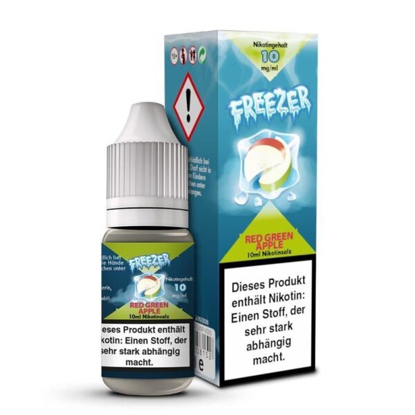 Freezer - Red Green Apple 10 ml NicSalt Liquid