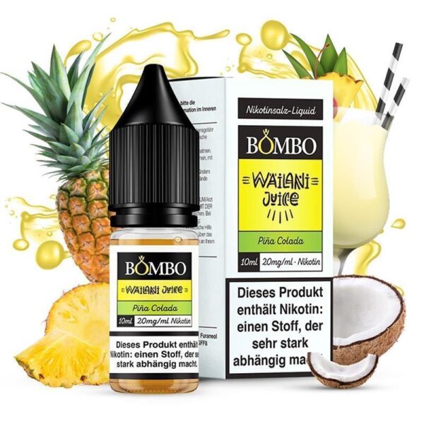 Bombo - PINA COLADA 10 ml NicSalt Liquid 20 mg/ml