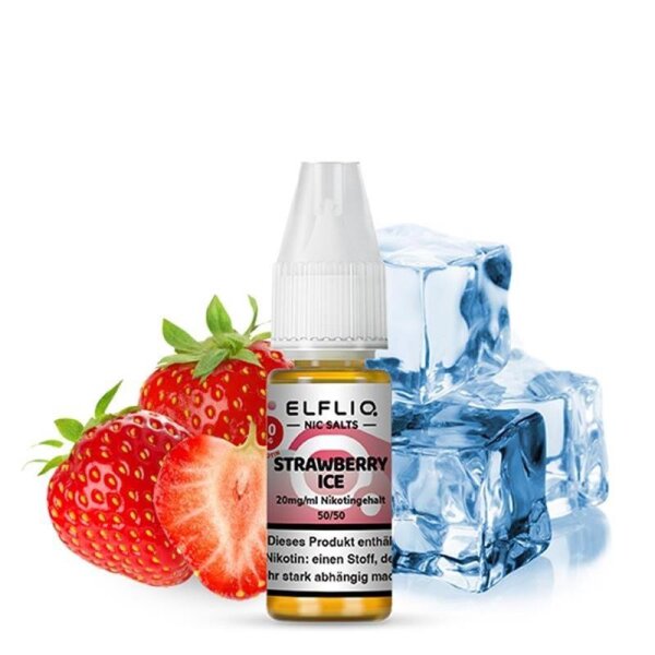 Elfliq - NicSalt Liquid Strawberry Ice 20 mg/ml