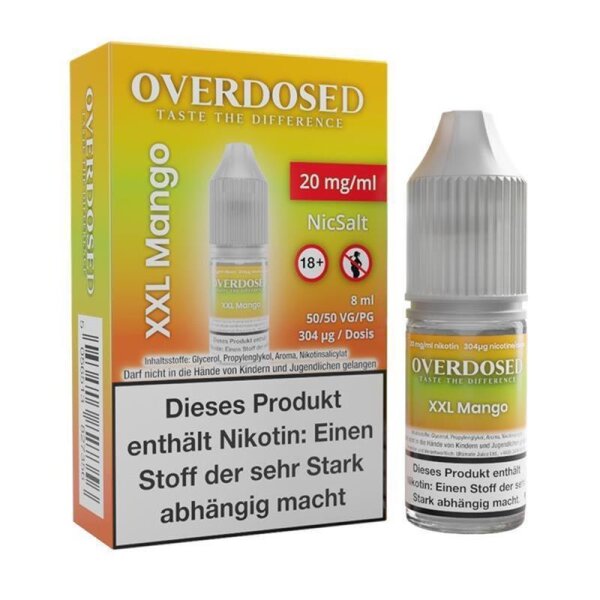 Overdosed - XXL Mango NicSalt