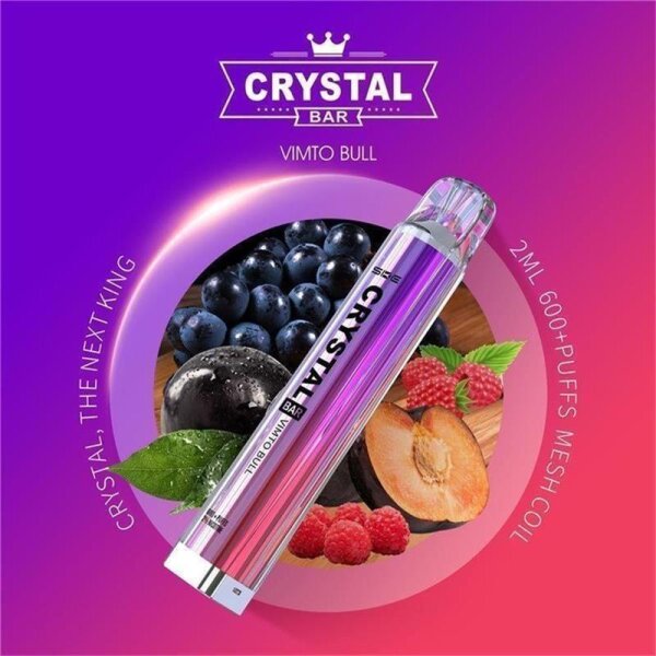 SKE Crystal Bar - Einweg E-Zigarette 20 mg/ml Vimbull Ice