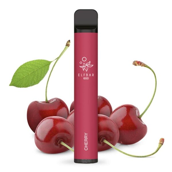 Elfbar 600 CP Einweg Vape - Cherry 20mg/ml (SB)