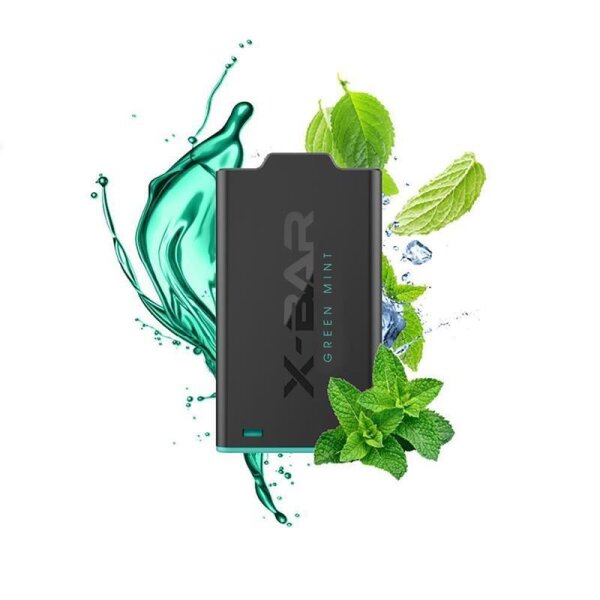 X-Bar - X-Shisha Pod 7 ml Green Mint