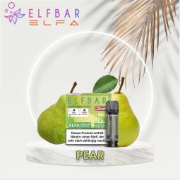 ELF BAR - ELFA Prefilled Pod (2 St&uuml;ck) Pear 20 mg/ml