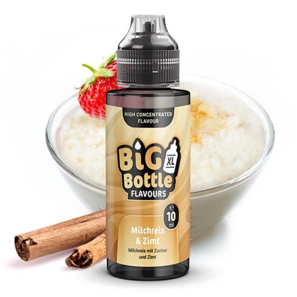 Big Bottle Flavours - Milchreis mit Zimt - 10 ml Longfill