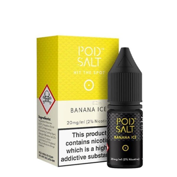Pod Salt Core - 10ml Nikotinsalz Liquid Banana Ice 11mg