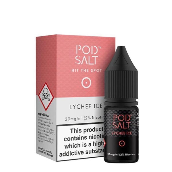 Pod Salt Core - 10ml Nikotinsalz Liquid Lychee Ice 11mg