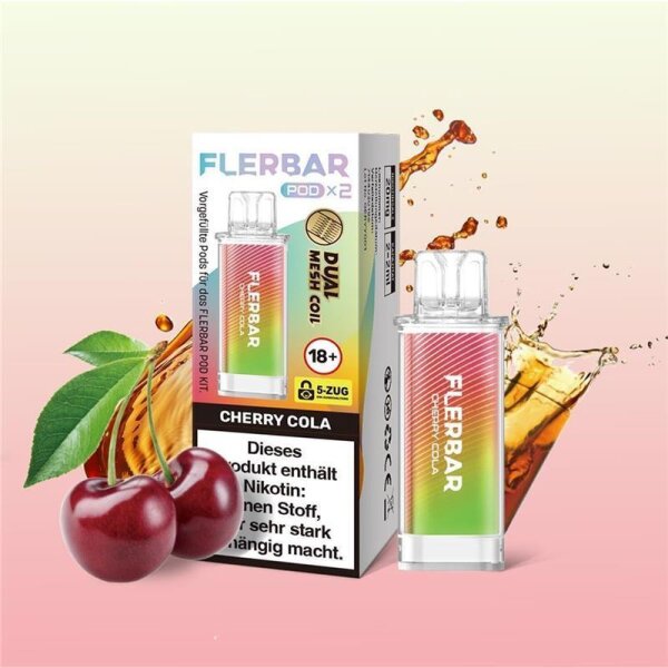 Flerbar Pod 20 mg/ml (2 Stück) Cherry Cola