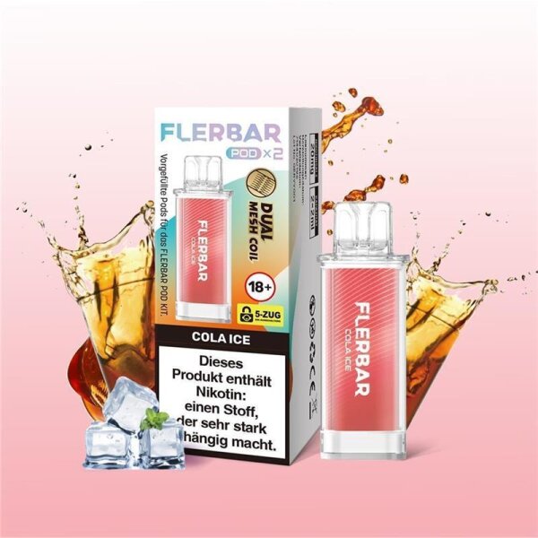 Flerbar Pod 20 mg/ml (2 Stück) Cola Ice