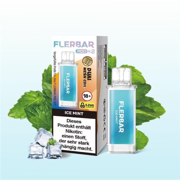 Flerbar Pod 20 mg/ml (2 Stück) Ice Mint