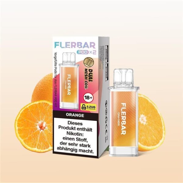 Flerbar Pod 20 mg/ml (2 Stück) Orange