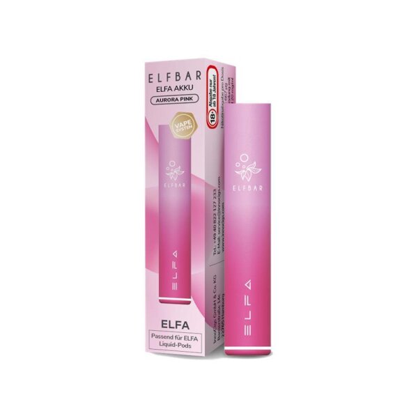 Elf Bar Elfa - 500mAh Akku (Basisgerät) Aurora Pink