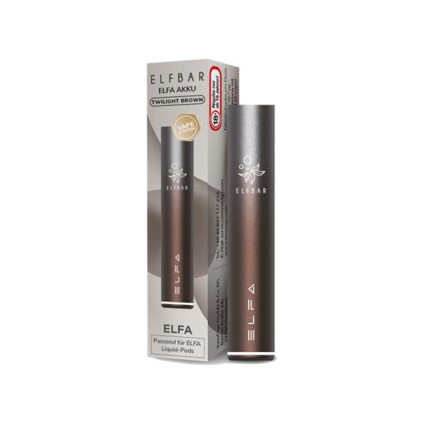 Elf Bar Elfa - 500mAh Akku (Basisger&auml;t) Twilight Brown