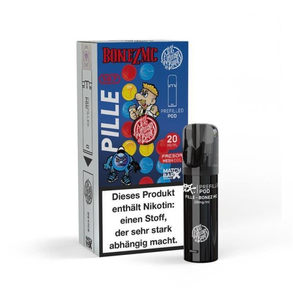 187 Strassenbande Prefilled Pod 20 mg/ml Pille - Bonez MC 20mg/ml