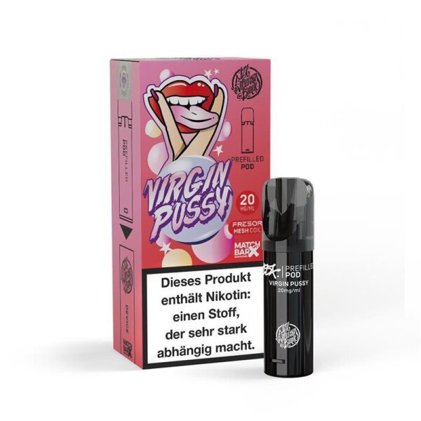 187 Strassenbande Prefilled Pod 20 mg/ml Virgin Pussy 20mg/ml