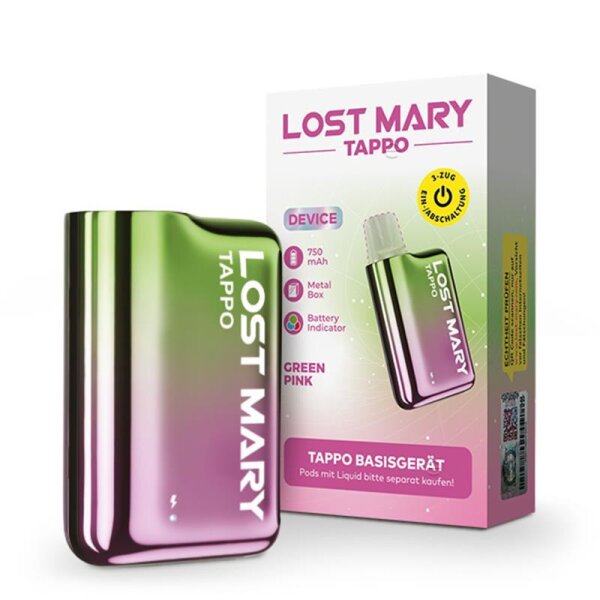 Lost Mary - Tappo Basisger&auml;t Green Pink