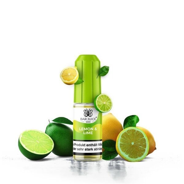 Bar Juice 5000 NicSalt Liquid 10 ml Lemon and Lime 20 MG