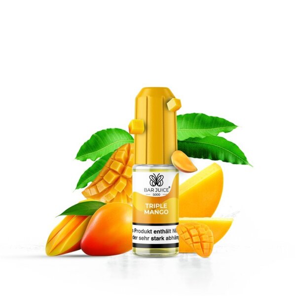 Bar Juice 5000 NicSalt Liquid 10 ml Triple Mango 20 MG