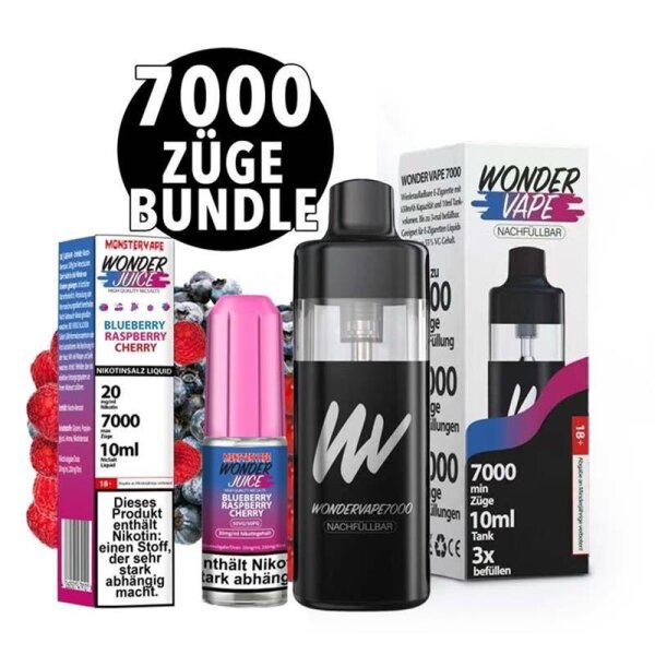 7000 Züge Wondervape Tornado Bundle