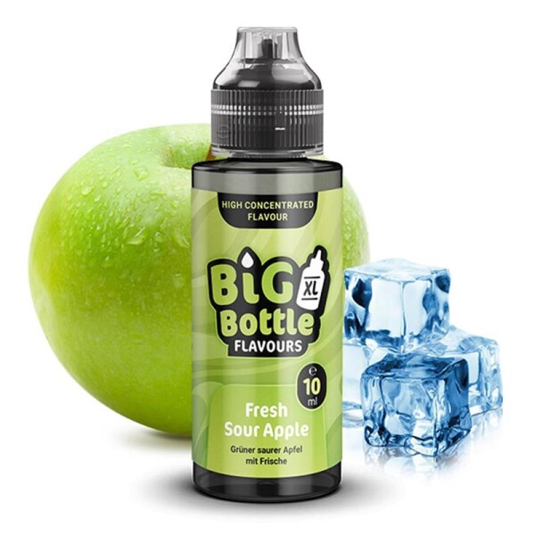 Big Bottle Flavours - Fresh Sour Apple - 10 ml Longfill