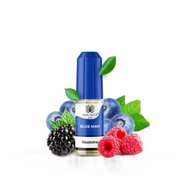Bar Juice 5000 NicSalt Liquid 10 ml Blue Time 0 MG