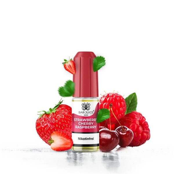 Bar Juice 5000 NicSalt Liquid 10 ml Strawberry Cherry...