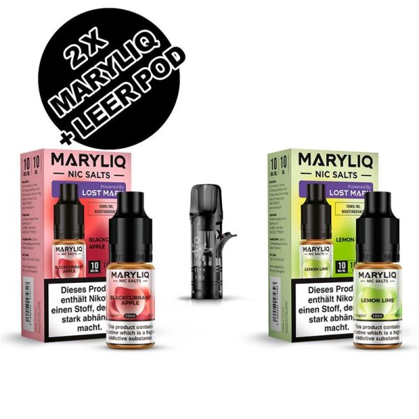 2 x Maryliq + Elfa Refill Pod Bundle