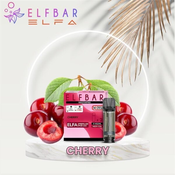 Elfbar - Elfa Prefilled Pods Nikotinfrei (2 St&uuml;ck)...