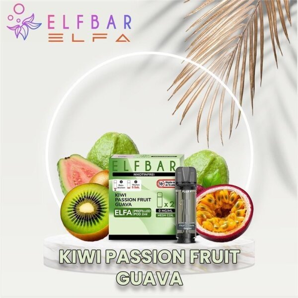 Elfbar - Elfa Prefilled Pods Nikotinfrei (2 St&uuml;ck)...