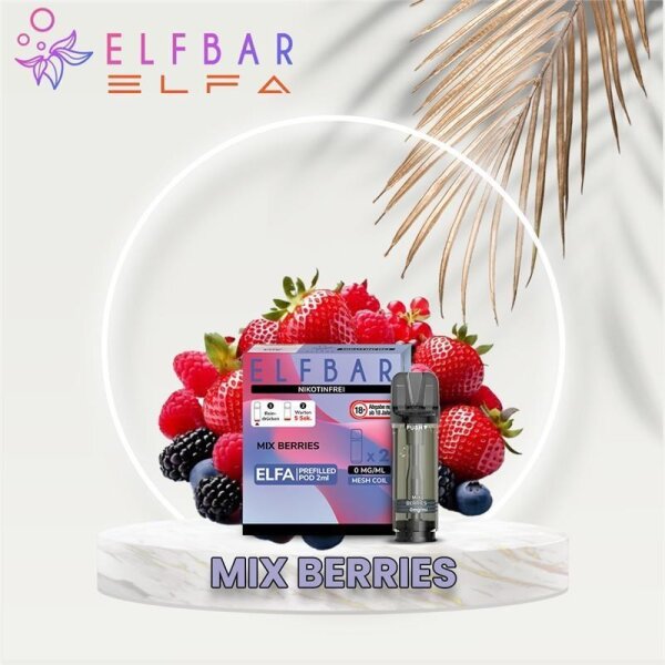 Elfbar - Elfa Prefilled Pods Nikotinfrei (2 St&uuml;ck)...