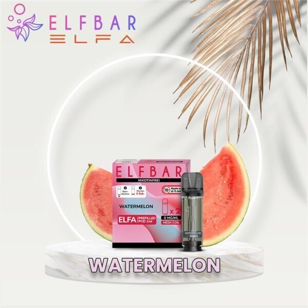 Elfbar - Elfa Prefilled Pods Nikotinfrei (2 St&uuml;ck)...