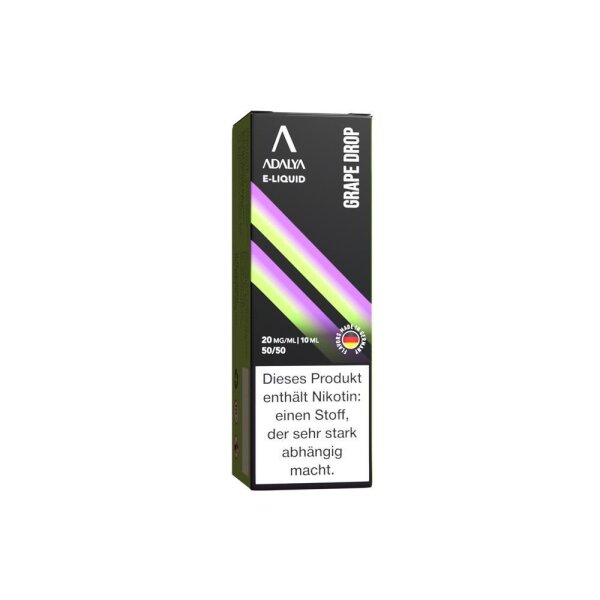 Adalya NicSalt Liquid 10 ml Grape Drop 10 mg/ml