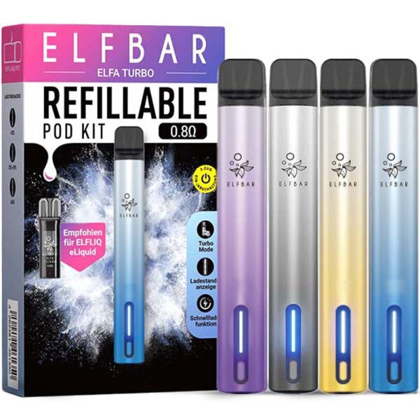 Elfa Turbo Kit by Elfbar - Refillable Pod System