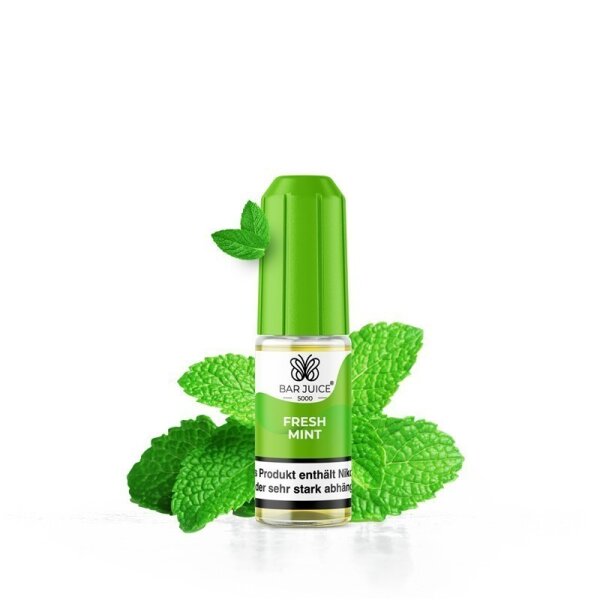 Bar Juice 5000 NicSalt Liquid 10 ml Fresh Mint 5 MG