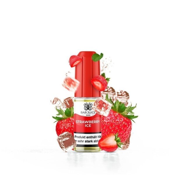 Bar Juice 5000 NicSalt Liquid 10 ml Strawberry Ice 5 MG