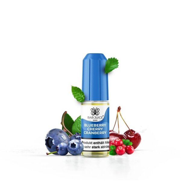 Bar Juice 5000 NicSalt Liquid 10 ml Blueberry Cherry...