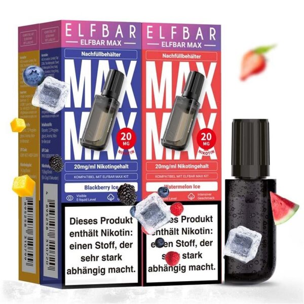 ElfBar Max - Pods 20 mg/ml