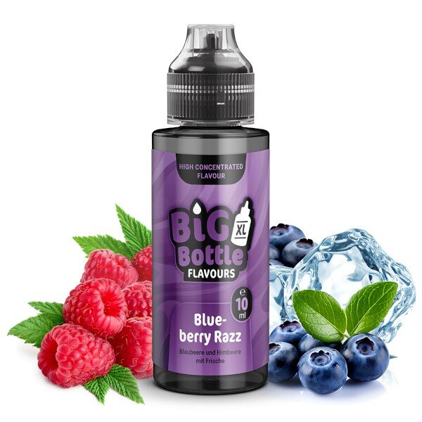 Big Bottle Flavours - Blueberry Razz 10 ml Longfill