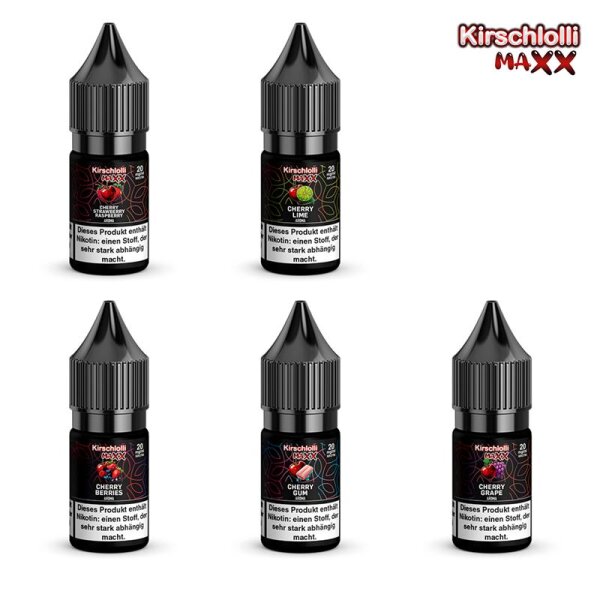 Kirschlolli - MAX  Nikotinsakzliquid 10 ml